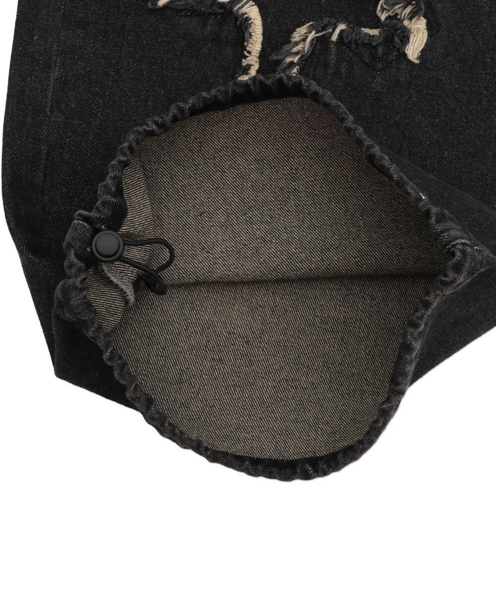 WEGO 【ユニセックス着用ITEM】フリンジデニムパンツ 