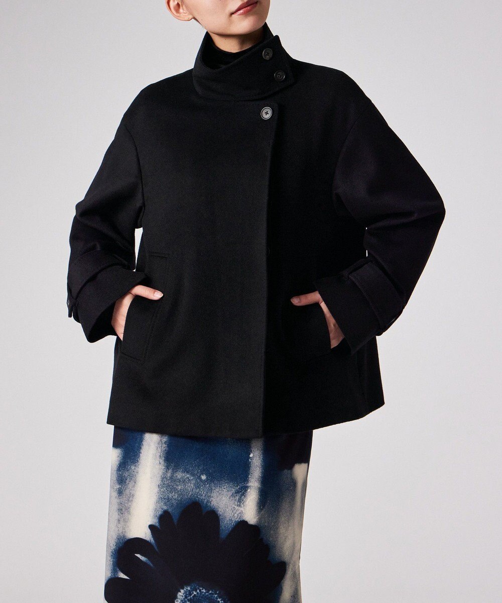 Paul Smith Field Flowers スタンドカラー ショートコート 