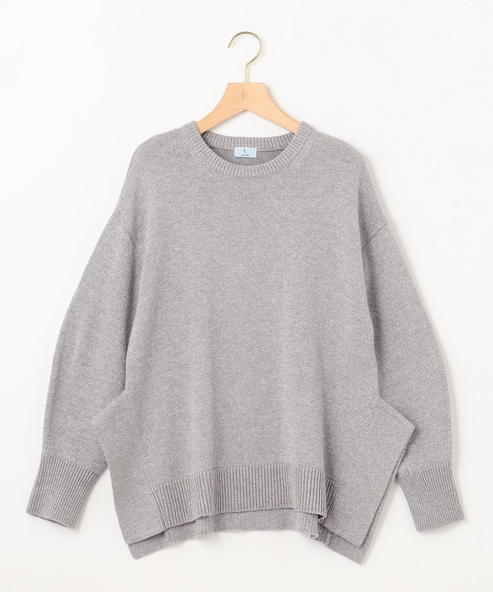 組曲 SOBANEラメプルオーバー ニット 