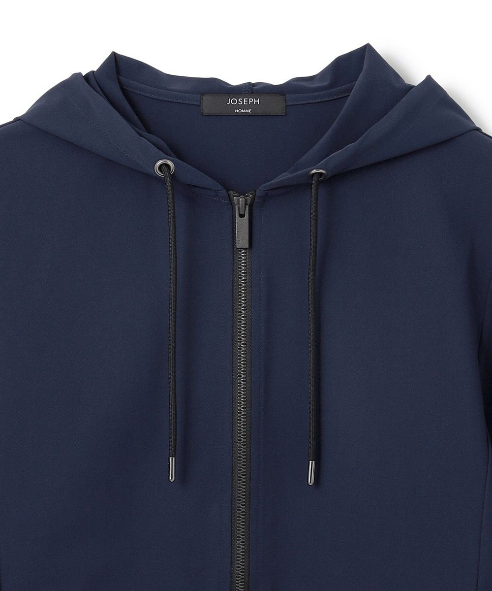 JOSEPH HOMME 新素材【水滴除去性/洗える/ストレッチ】 デューエイトタックジャージー   ジップアップパーカー 