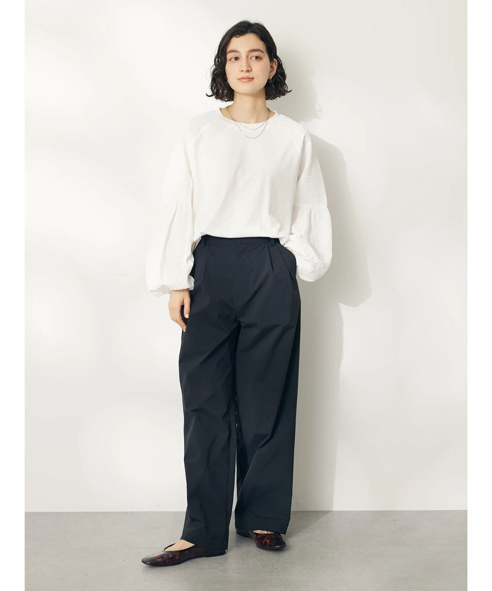 CRAFT STANDARD BOUTIQUE 袖切り替えデザインプルオーバー 