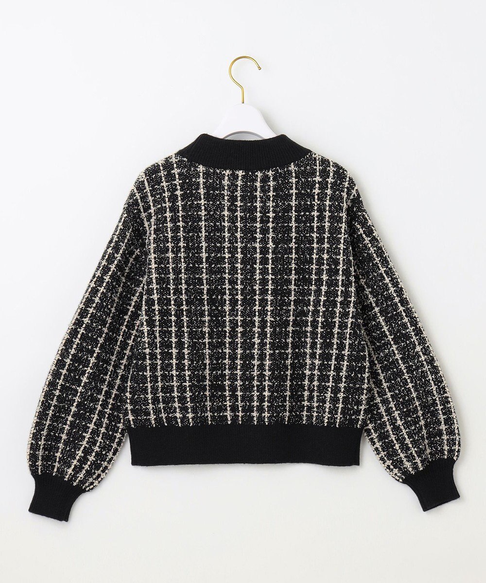 ANY SIS 【洗える】フラッフィーパターン ニット 