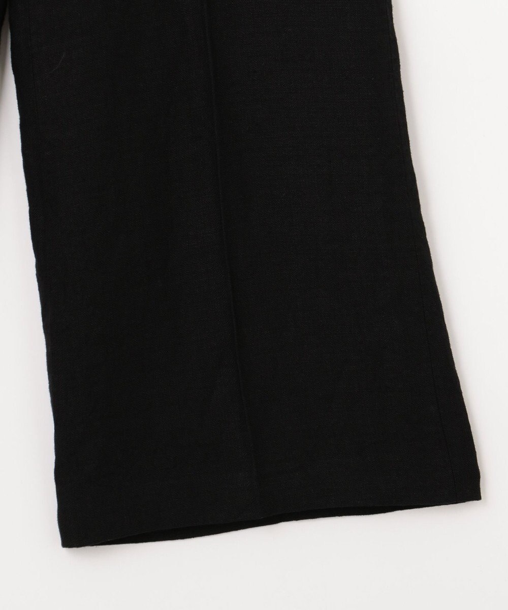 自由区 【XSサイズ～】ブライトリネンオックス ワイドパンツ 