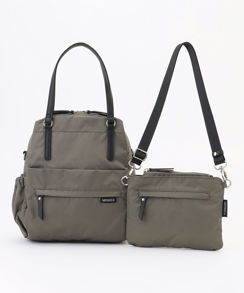 LA BAGAGERIE 【MONICA】ポーチ付き4WAYリュックサック 