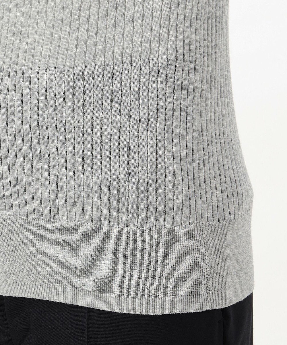 23区 【エステータ】シアーニット 長袖リブ 