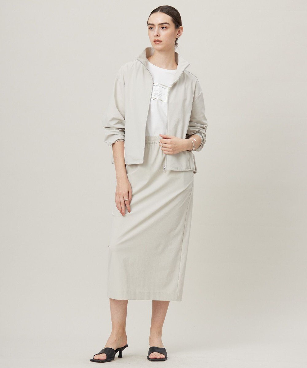 ICB 【接触冷感・UVカット・防シワ・洗える】 アトラストリコット ブルゾン 