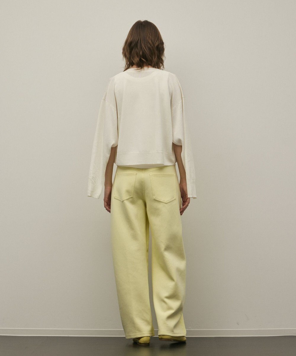 GRACE CONTINENTAL スリーブスリットニットカーディガン 