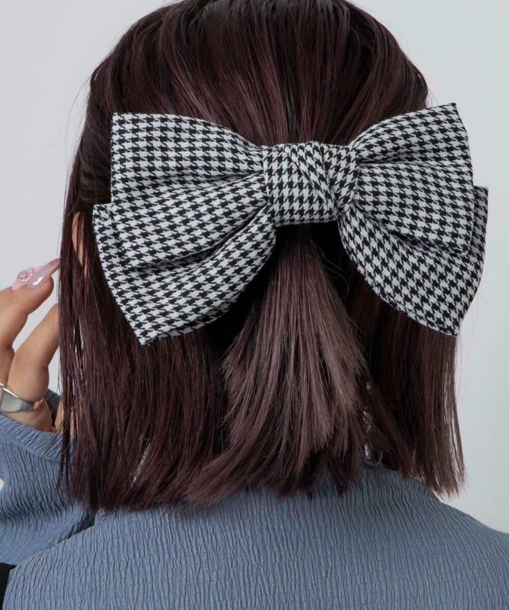 WEGO L柄リボンバレッタ 