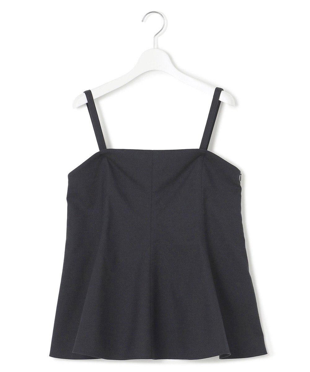 23区 L 【洗える】スラブツイードストレッチ キャミソール ブラウス 