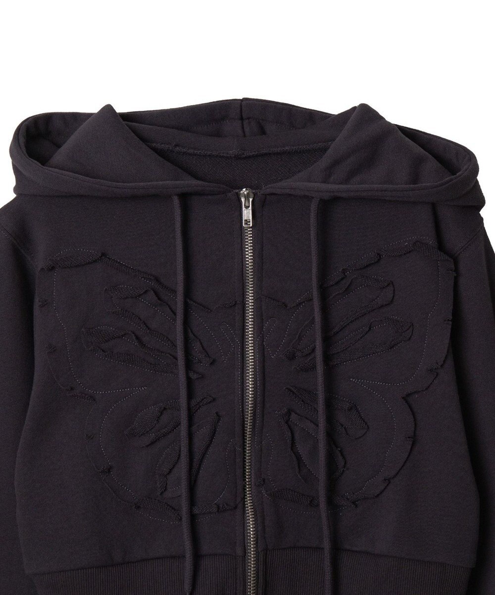 WEGO バタフライWジップショートパーカー 