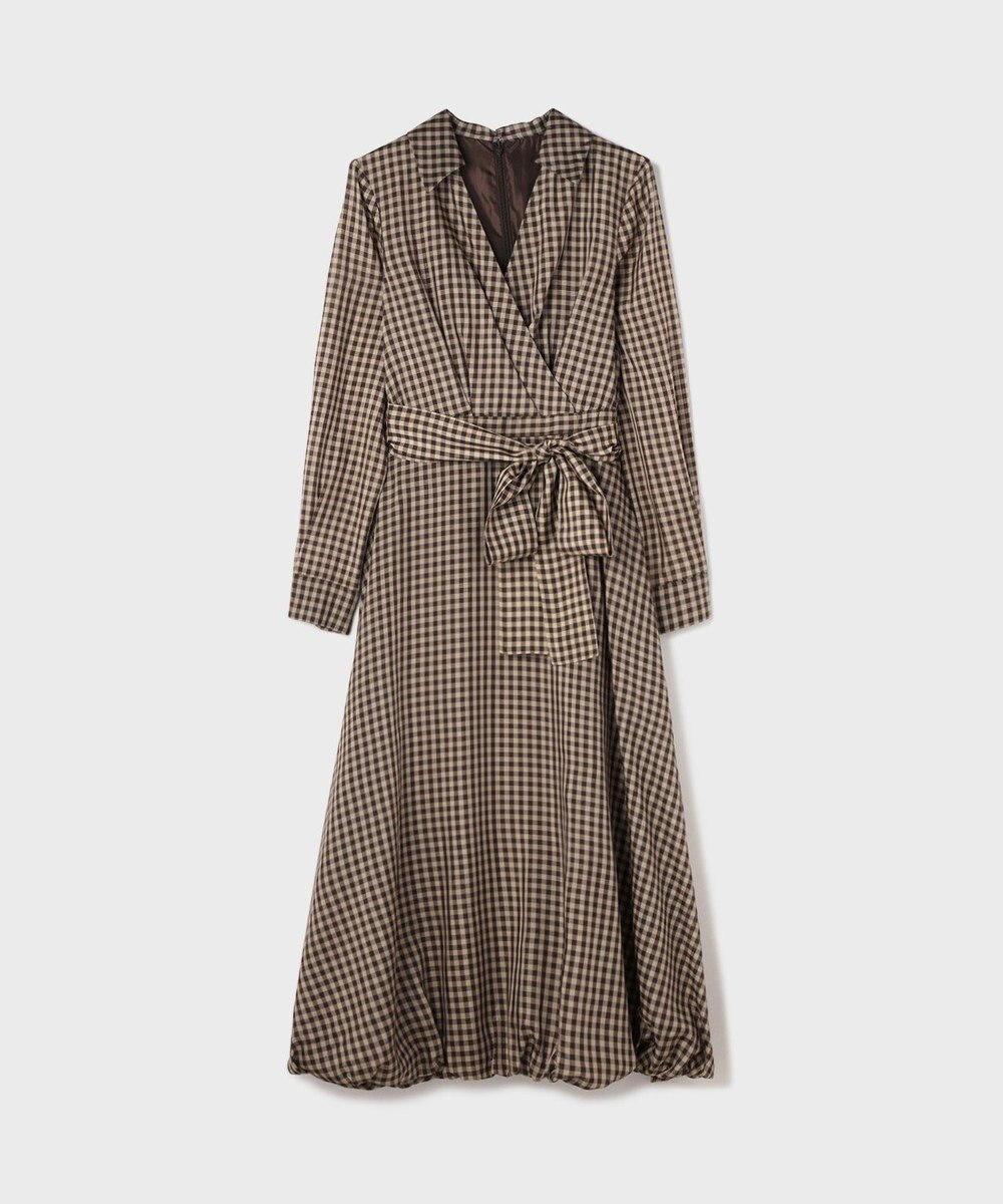 GRACE CONTINENTAL カシュクールバルーンワンピース 