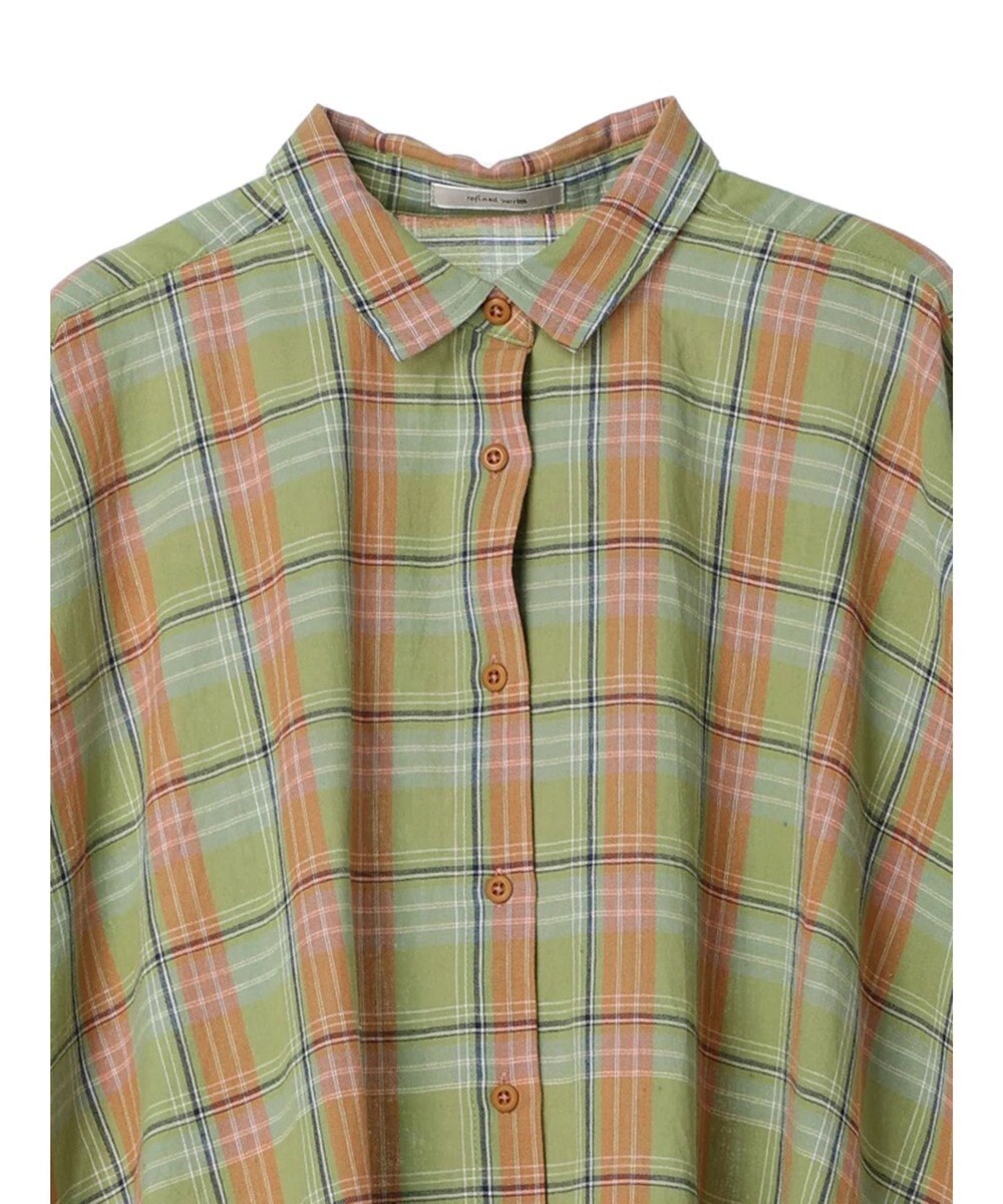 CRAFT STANDARD BOUTIQUE チェックフィッシュテールチュニック 