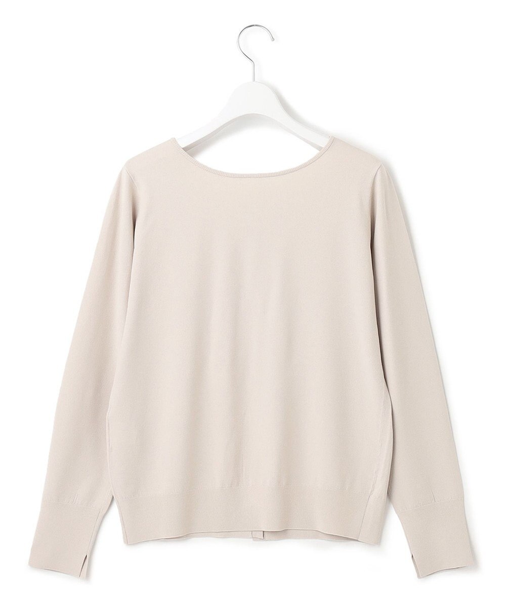 23区 S 【前後着用可能】レーヨンポリエステルストレッチ カーディガン 