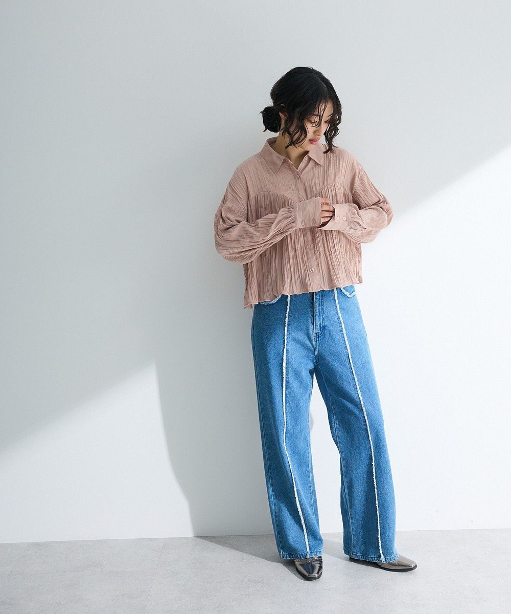 Green Parks ・ＳＵＧＡＲ　ＳＰＯＯＮ　ワッシャーキリカエブラウス 