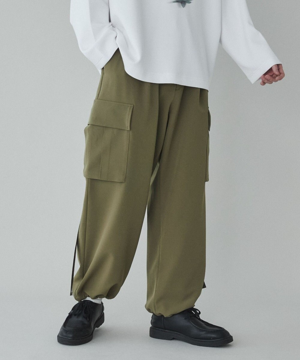 WEGO 【ユニセックス着用ITEM】トロミカーゴスラックス 