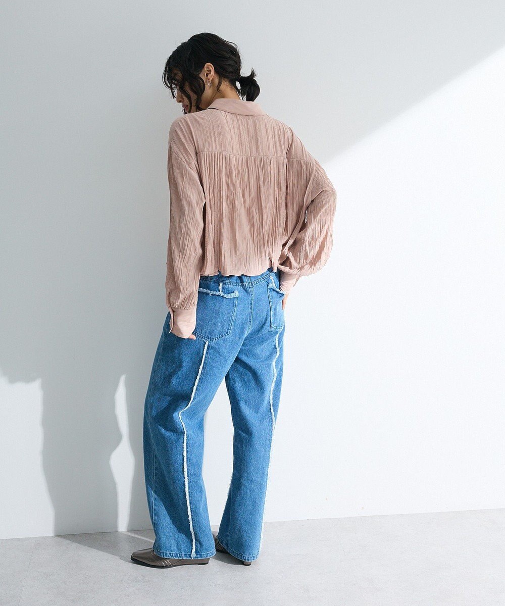 Green Parks ・ＳＵＧＡＲ　ＳＰＯＯＮ　ワッシャーキリカエブラウス 