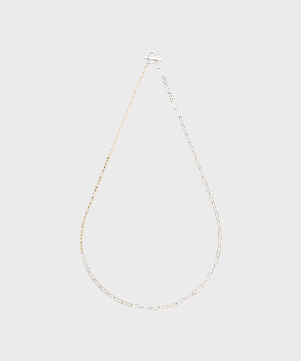 GRACE CONTINENTAL バイカラーロングネックレス 