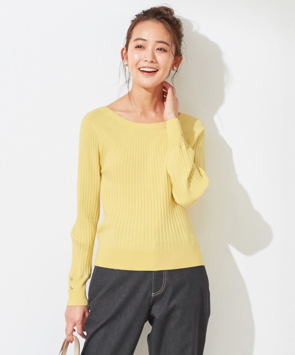 ANY SIS L 【洗える】キュウシンRIB ニット 