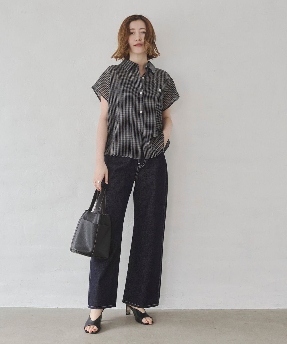WEGO U.S. POLO ASSN.別注 フレンチスリーブシャツ 