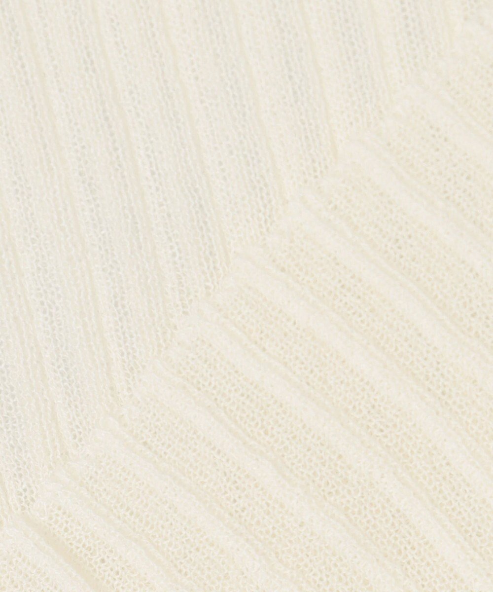 uncrave シアー リブ ノースリーブ ニット（uncrave STANDARD） 