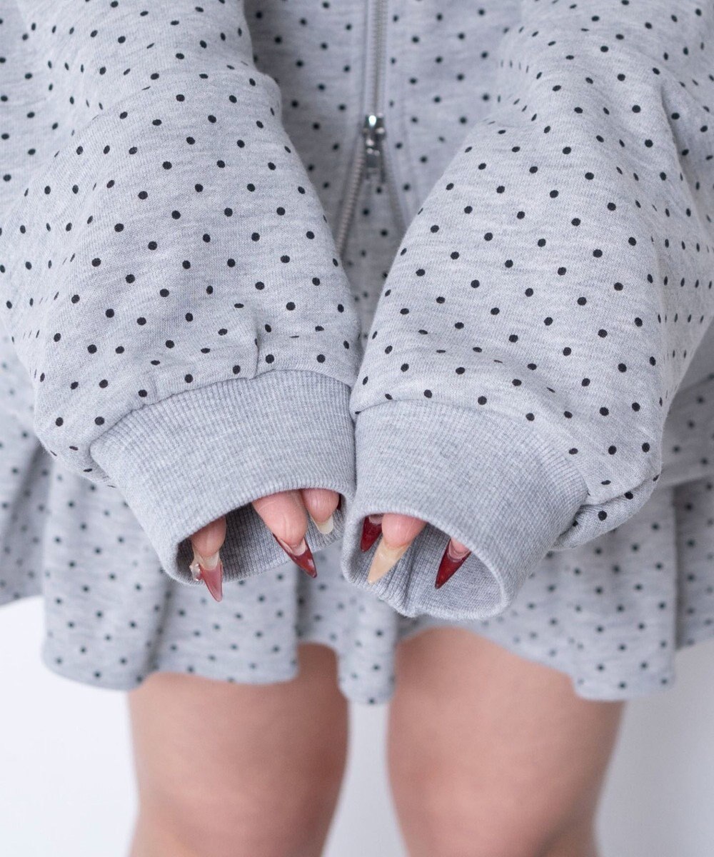 WEGO グラフィックZIPパーカー 