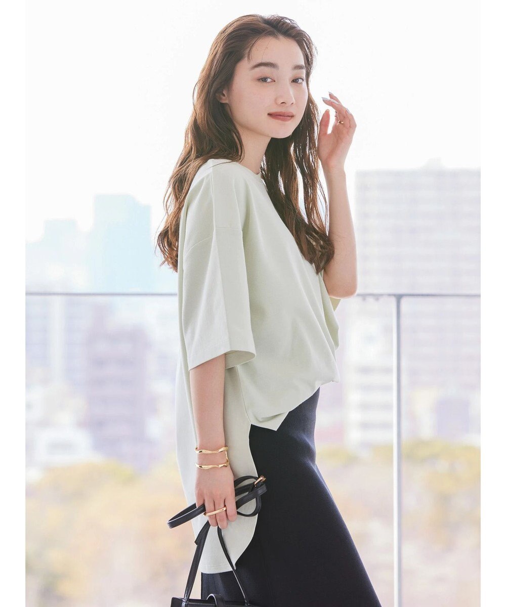 AMERICAN HOLIC 抗菌防臭　Ｄａｉｌｙ！　裾ラウンドカットチュニック 