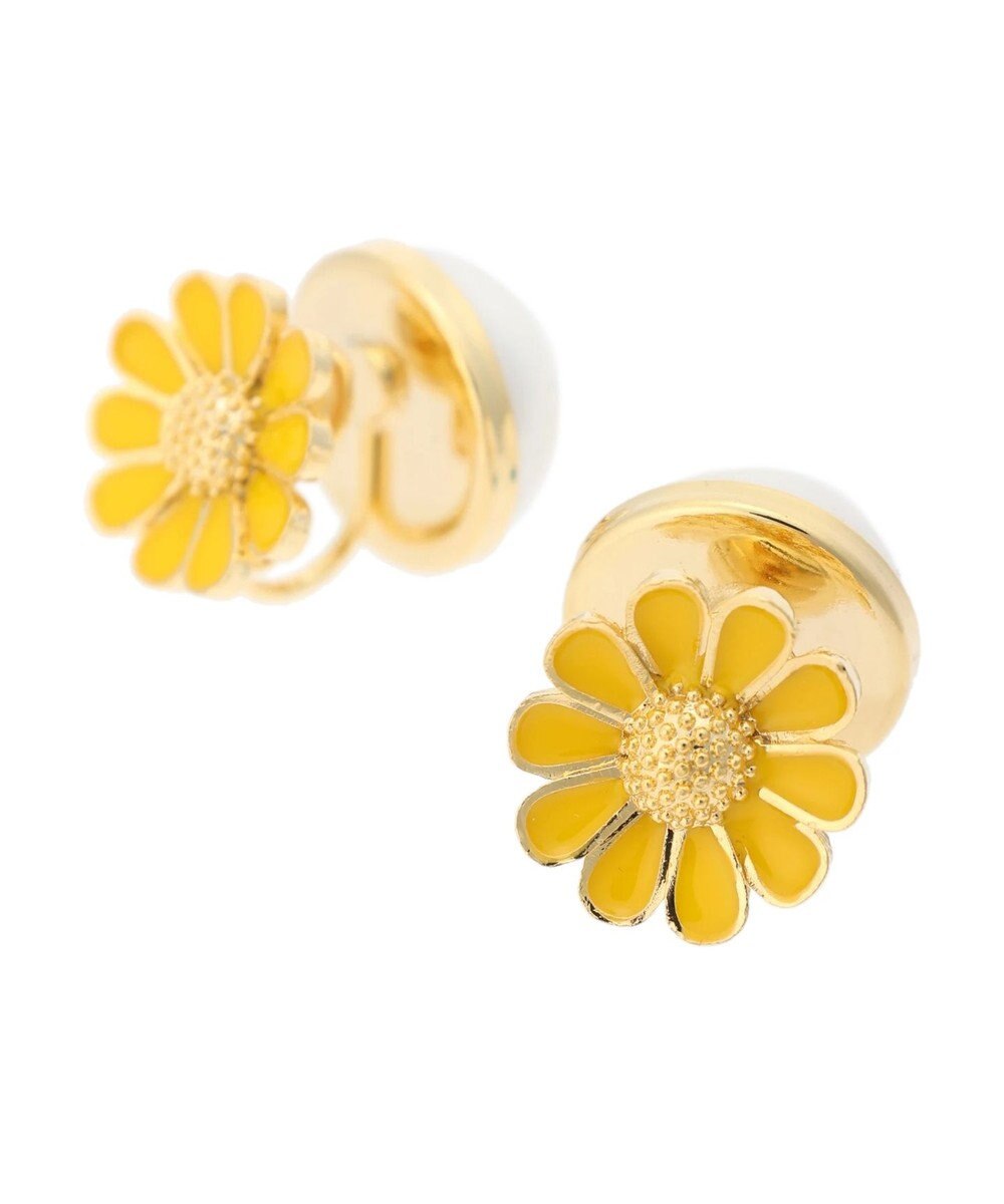 Green Parks ・ＨＡＬＦ　ＴＩＭＥ　リバーシブル花パールイヤリング 