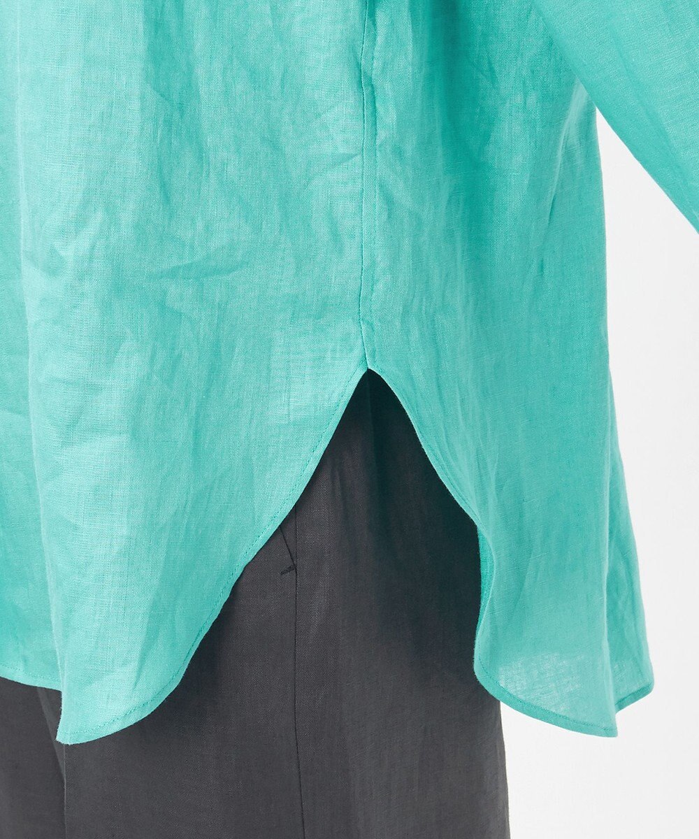 23区 【エステータ】チンツリネン オーバーサイズ シャツ 