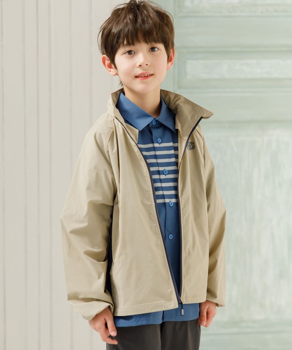 J.PRESS KIDS 【100-130cm】ポリエステルウェザークロス ブルゾン 