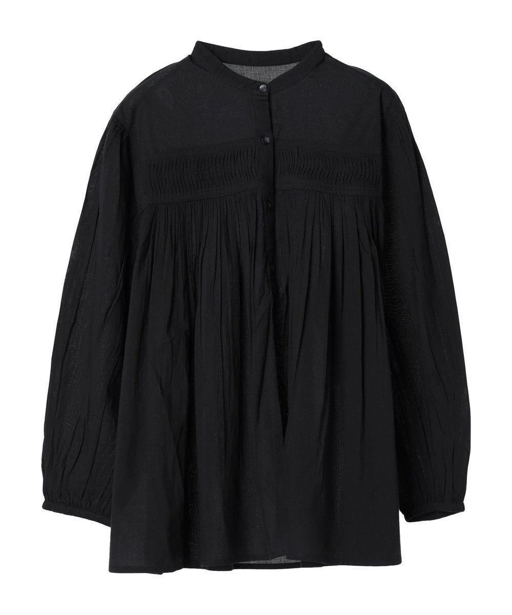 CRAFT STANDARD BOUTIQUE インド綿ピンタックブラウス 