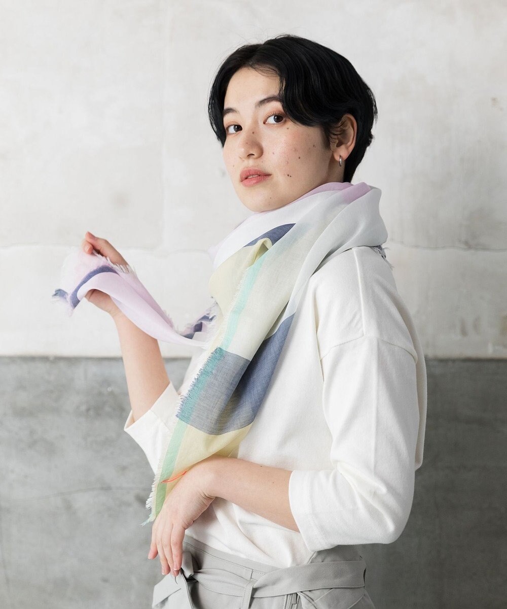 POLS 播州織 極細コットンストール 