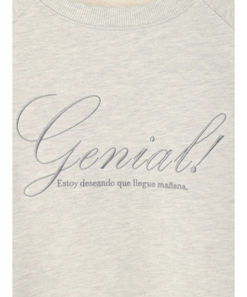 earth music&ecology 裏毛ロゴチュニック 