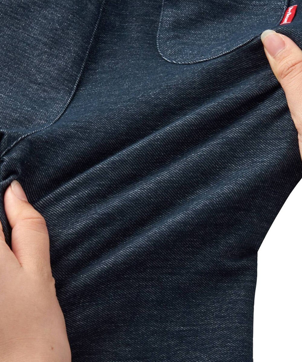 MIKI HOUSE HOT BISCUITS 【80-120cm】 パステルロゴ ストレッチパンツ 