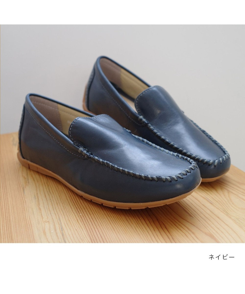 Pointer 本革インヒールローファー 