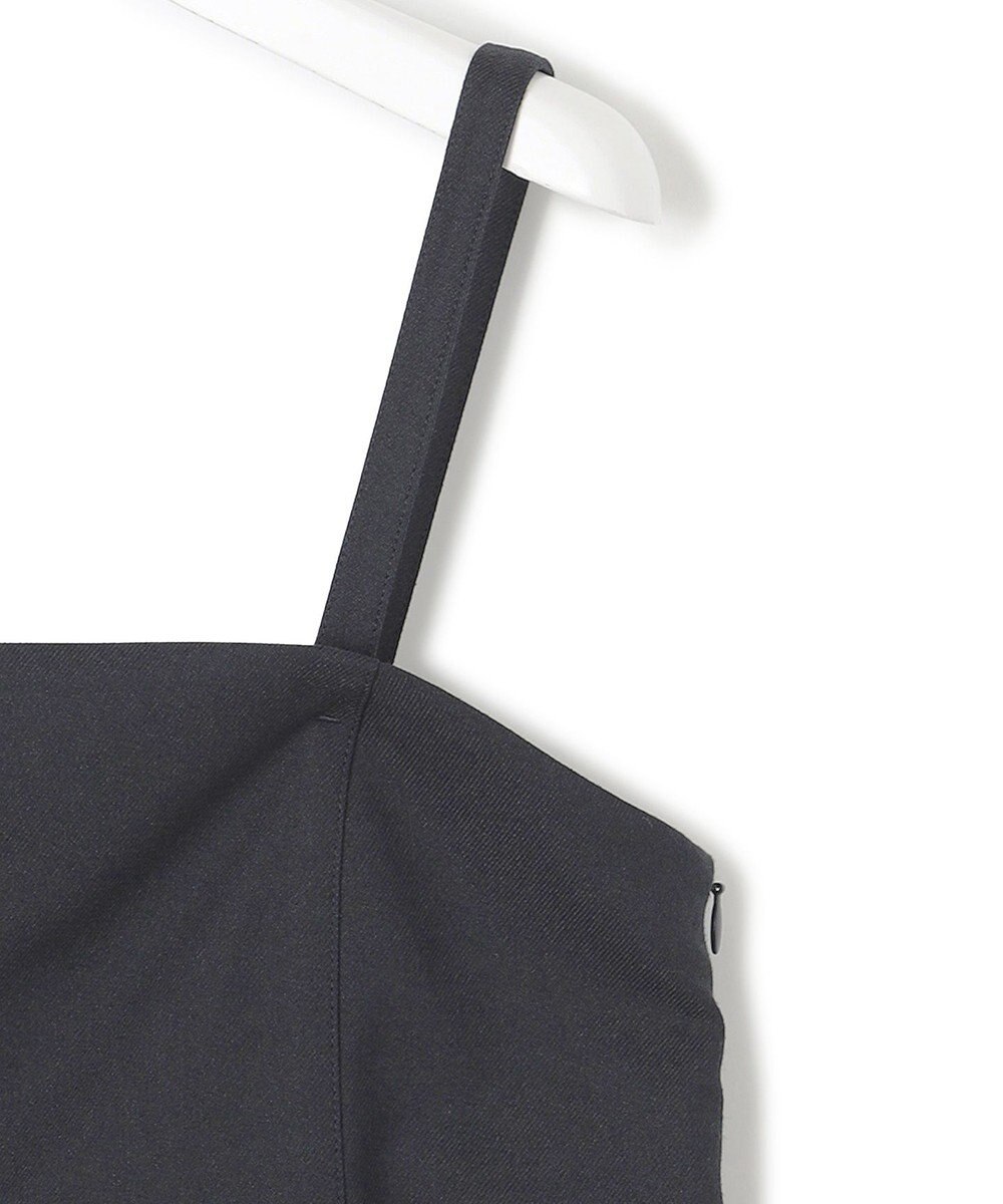 23区 L 【洗える】スラブツイードストレッチ キャミソール ブラウス 