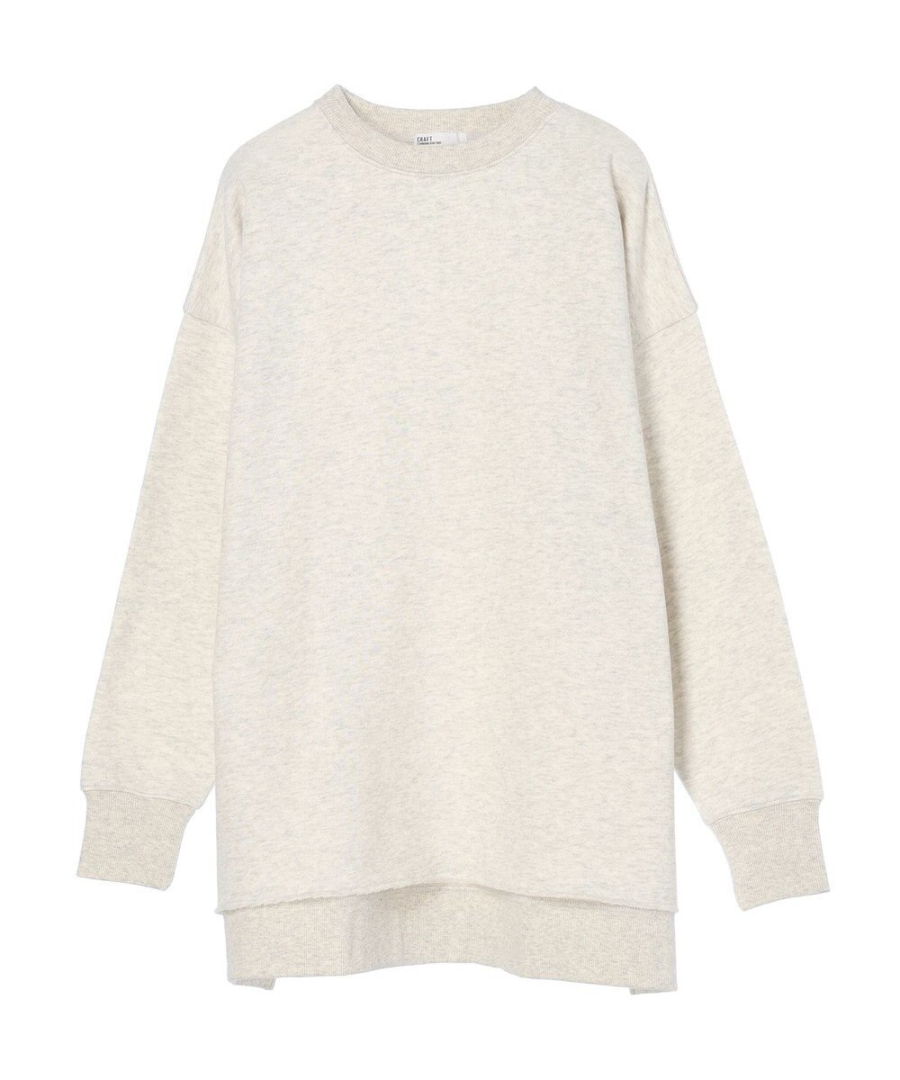 CRAFT STANDARD BOUTIQUE 裏起毛クルーネックチュニック 