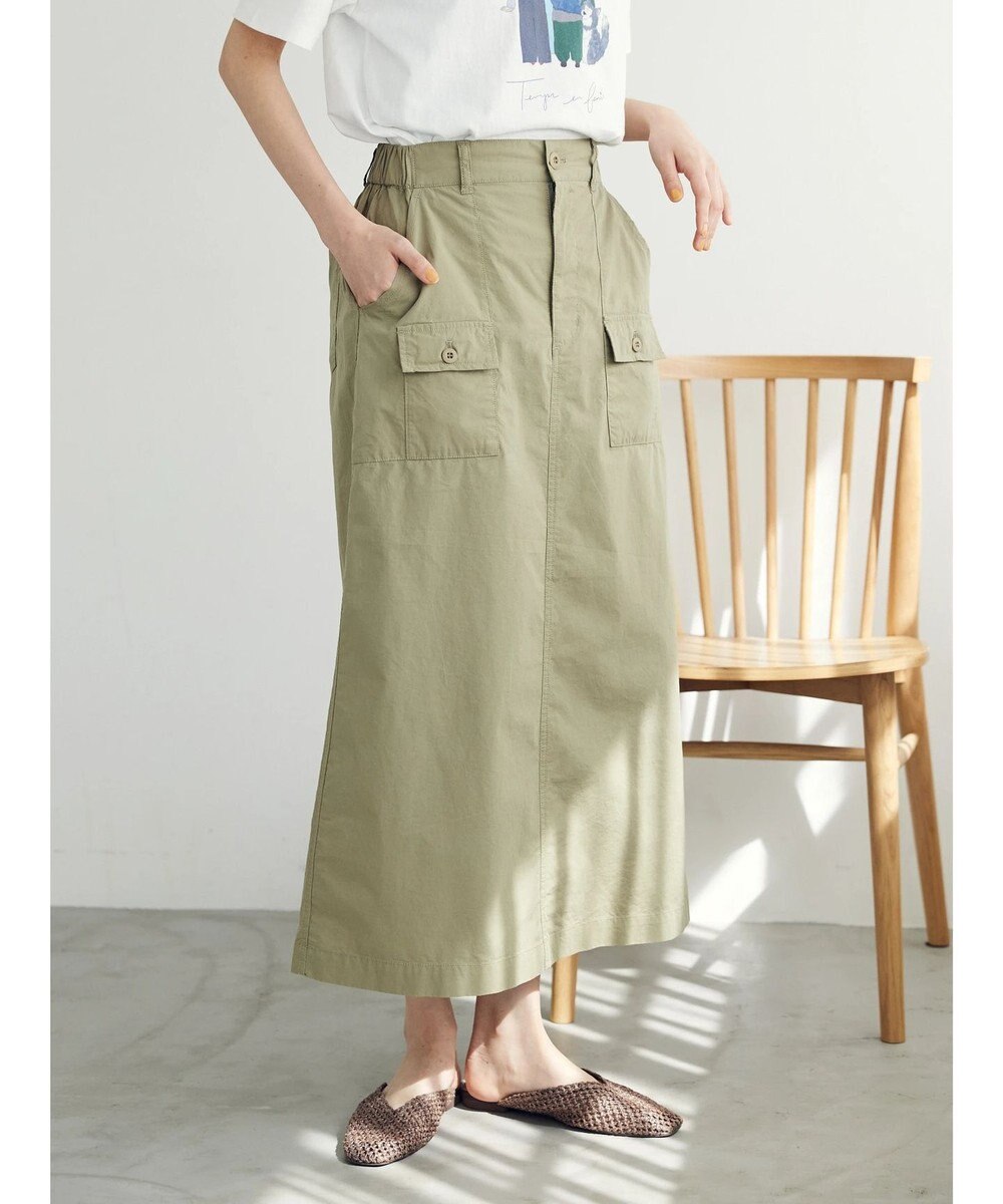 CRAFT STANDARD BOUTIQUE デザインポケットワークスカート 