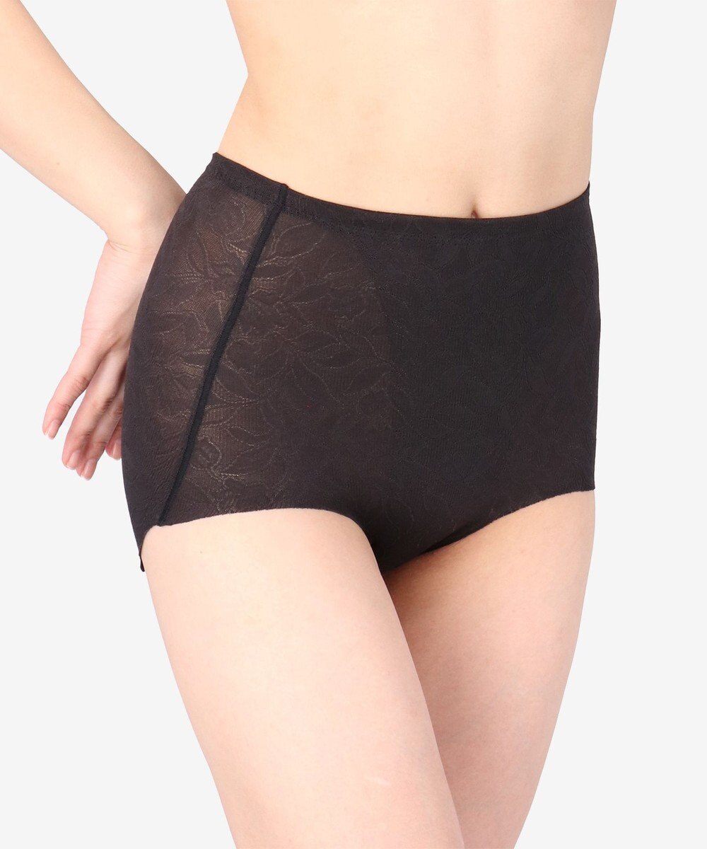 Wing 補整ショーツ ほどよいおなか押さえ まるみのあるヒップライン ここちよいフィット感 【Pパンツ レースシェイプショーツ】 はきこみ丈ふかめ KJ4250 ウイング／ワコール 