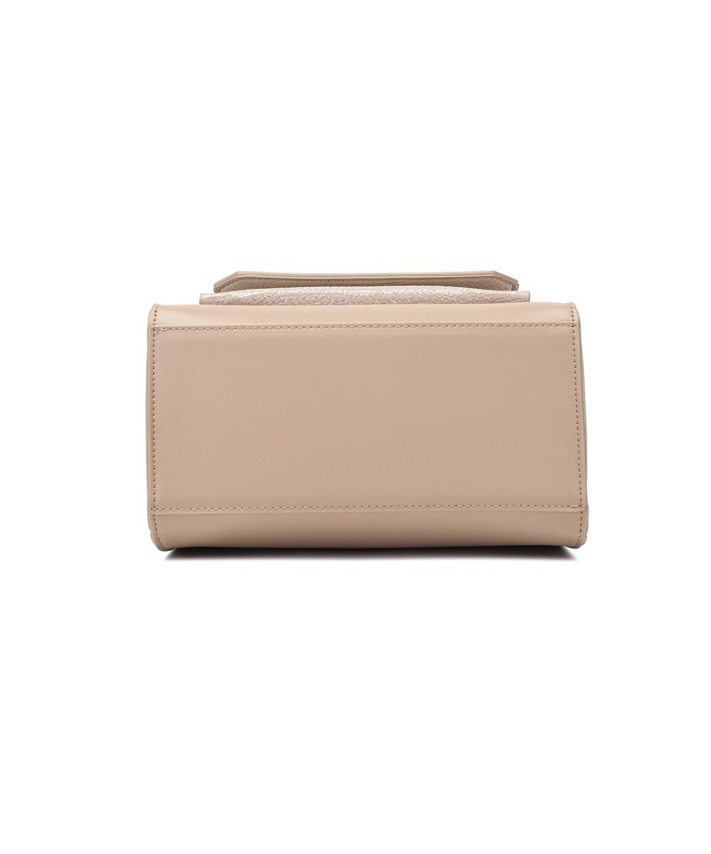 style code 【MERCURYDUO/マーキュリーデュオ】メタリッククラック調型押し フラップハンドバッグ 