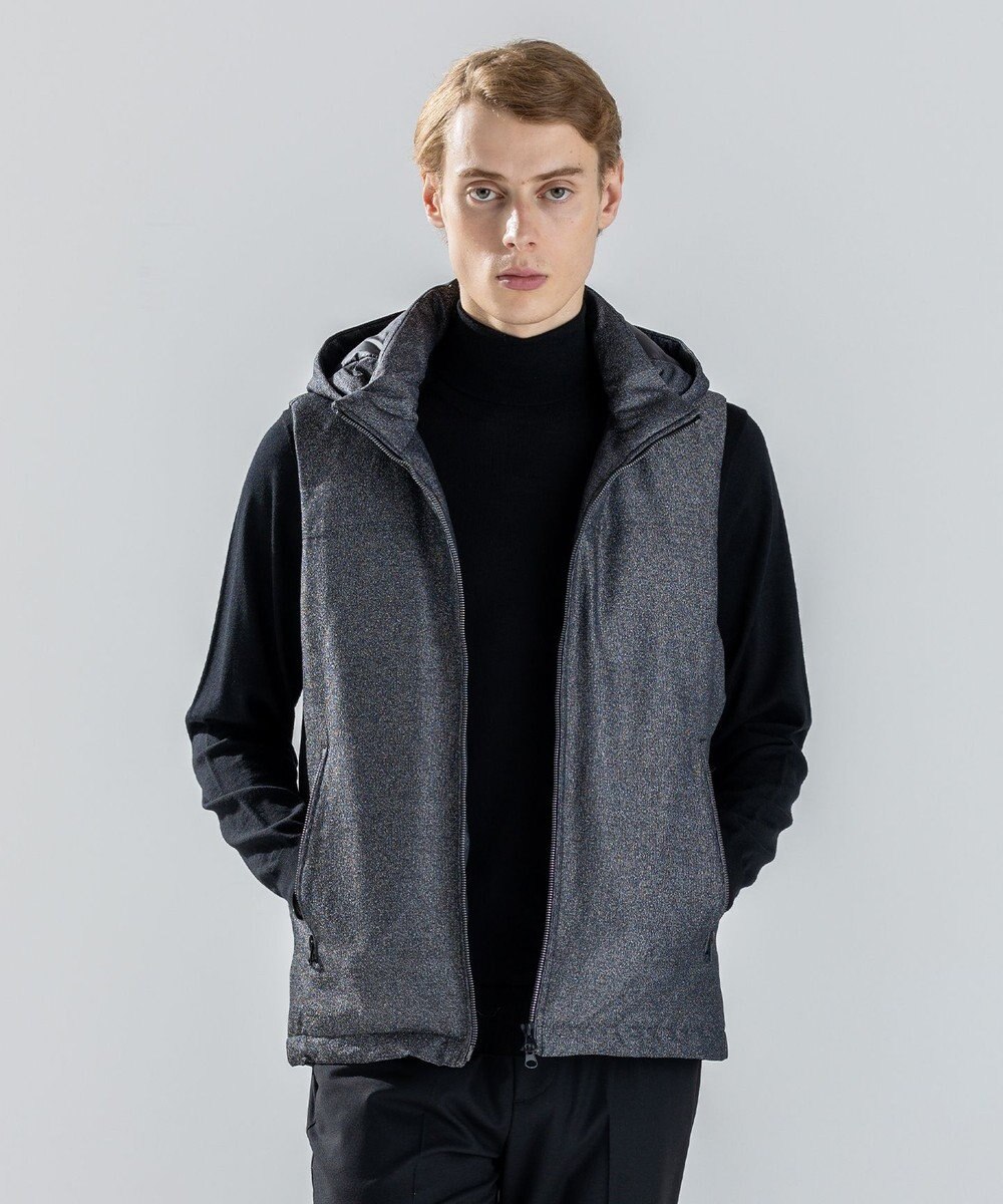 JOSEPH HOMME 【新素材】ライトラスターシャンブレー　ダウンベスト 