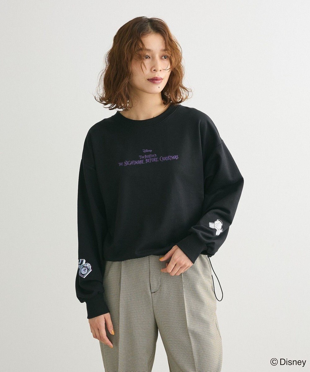 Green Parks ナイトメア／裾ドロストミニ裏毛プルオーバー 