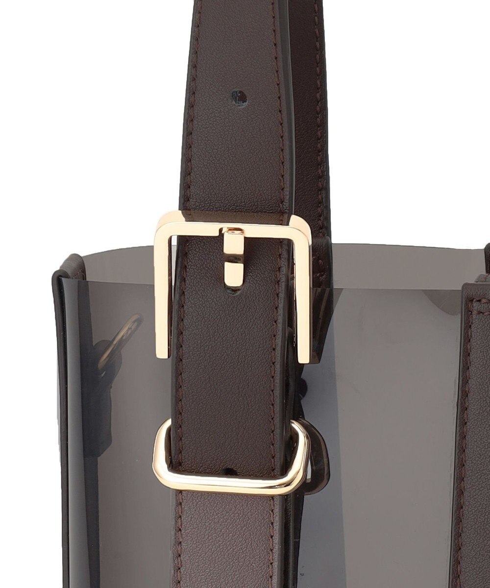 23区 【Oggi8月号掲載】クリア ミニ ショルダーバッグ 