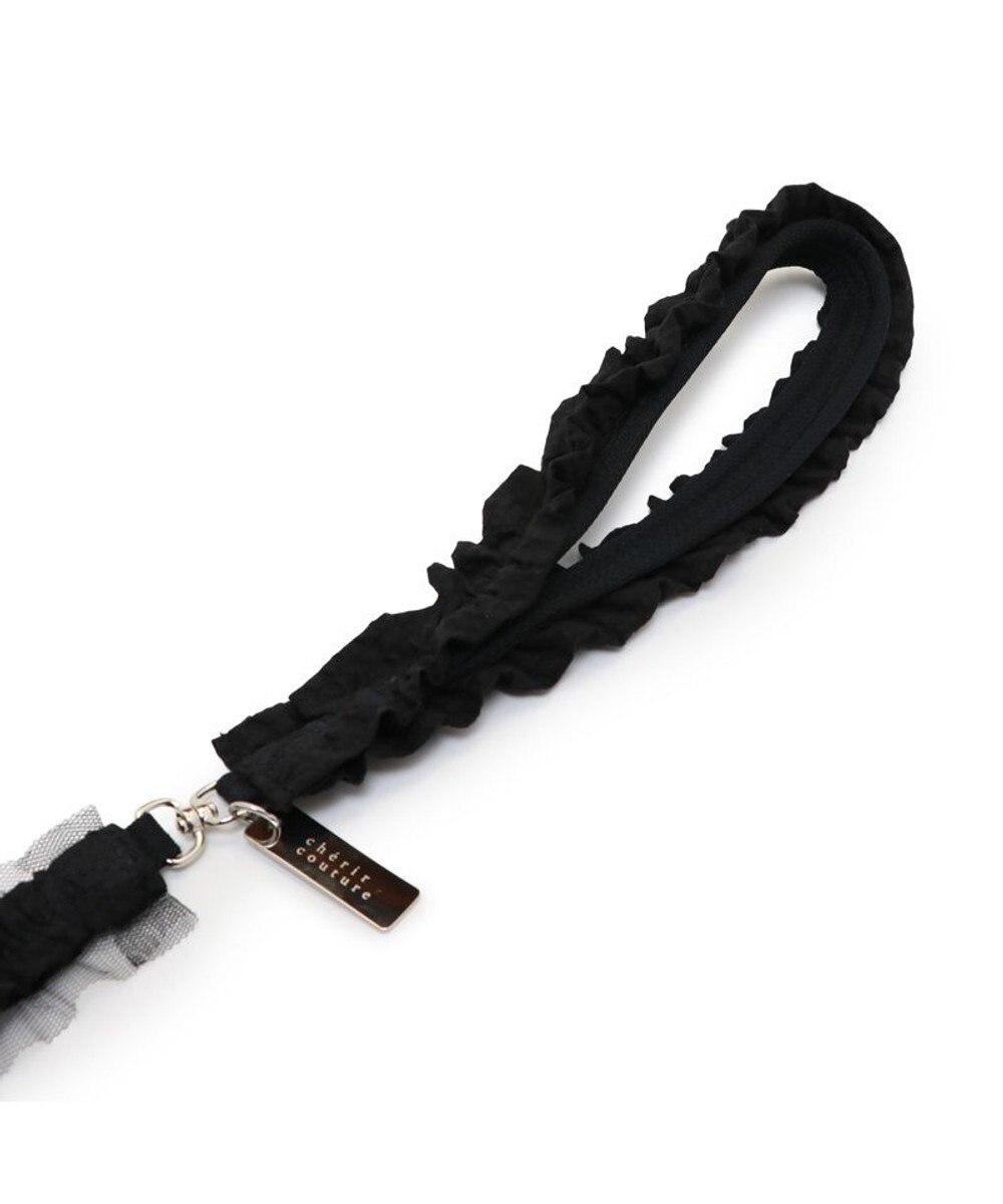 PET PARADISE cherircouture フリフリリード 《ブラック》 ４Ｓ～３Ｓ 小型犬 