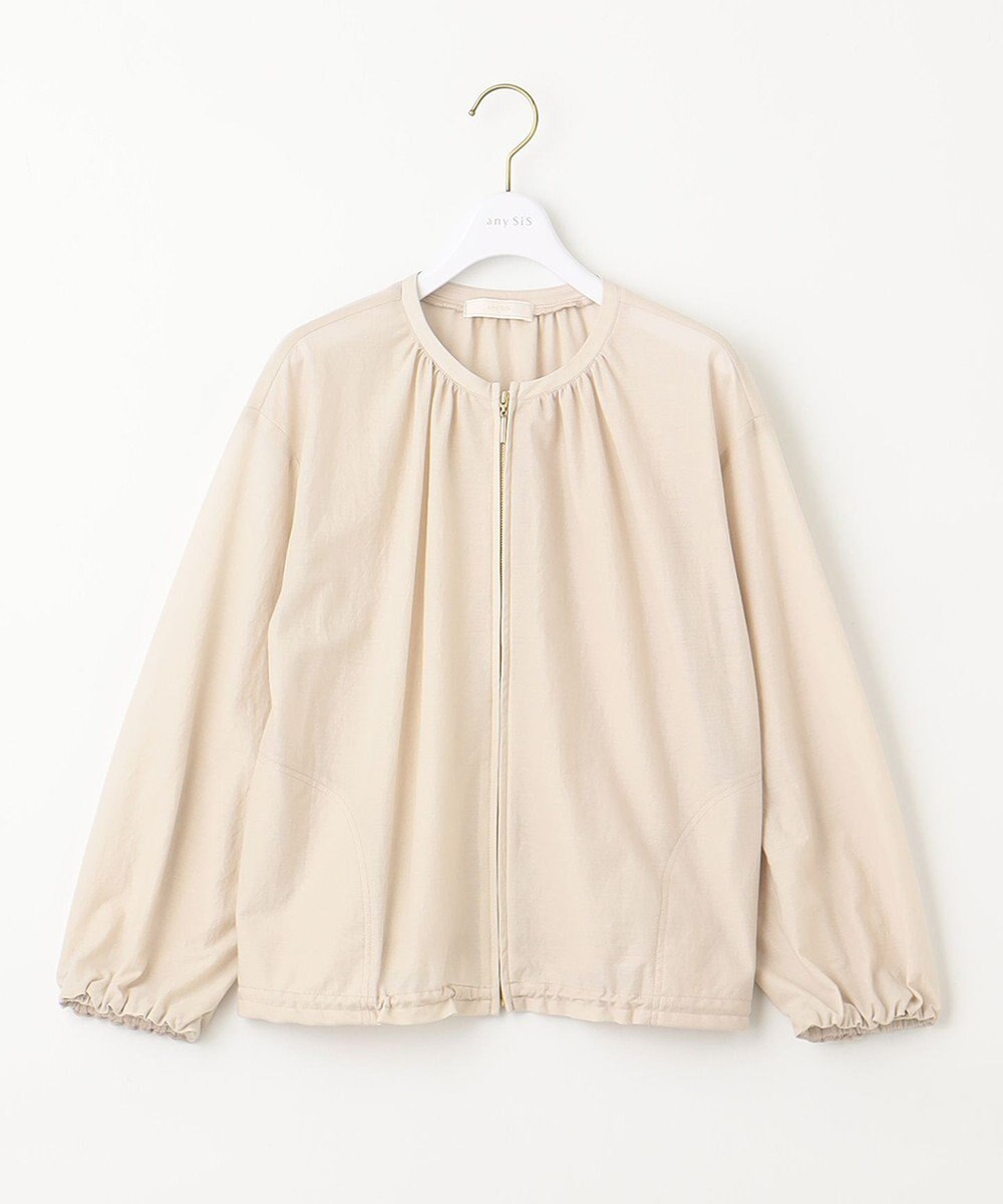 ANY SIS S 【洗える】シアーライト ブルゾン 