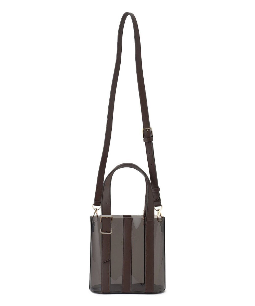 23区 【Oggi8月号掲載】クリア ミニ ショルダーバッグ 