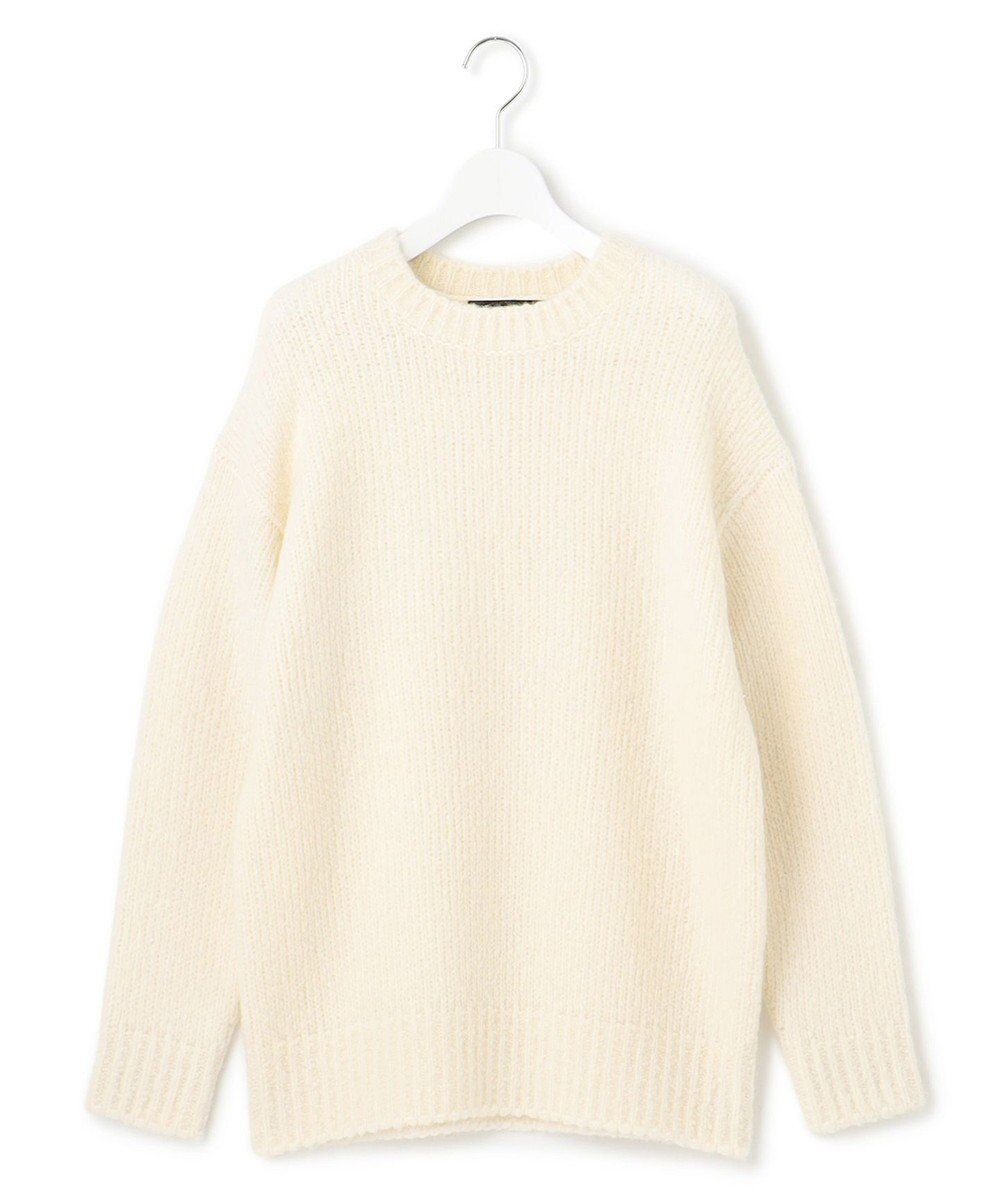 23区 S 【見上愛さん着用/STORY・VERY掲載】ブラッシュドエアーウール ファンシーニット 