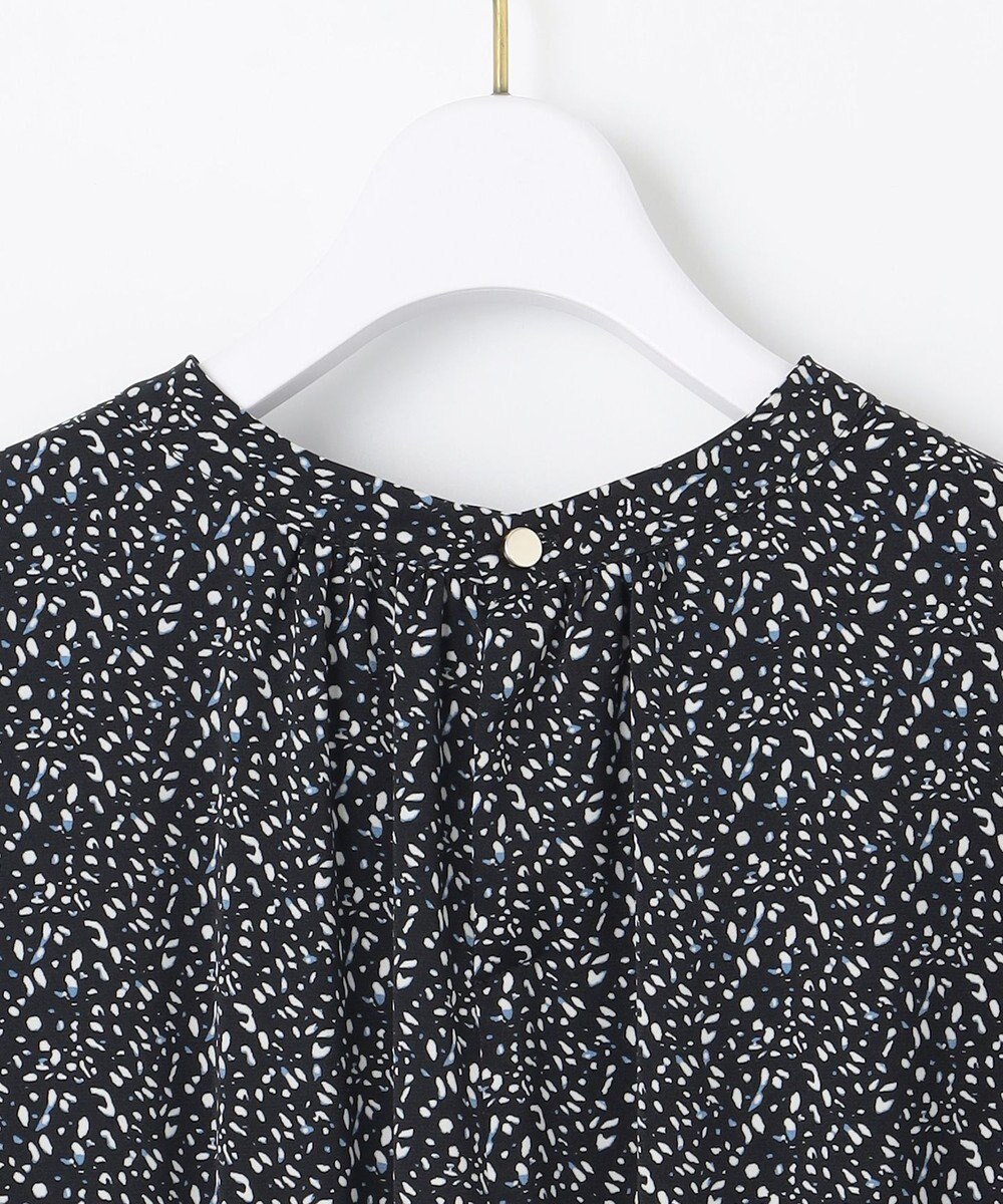 ANY SIS L 【洗える】フラワープリントワンピース × ニットベスト セット 