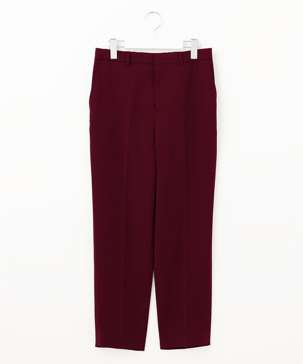 自由区 【洗える】2WAYツイル テーパードパンツ 