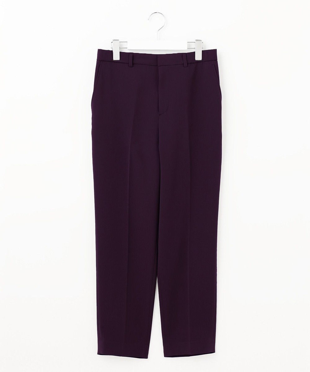 自由区 【洗える】2WAYツイル テーパードパンツ 