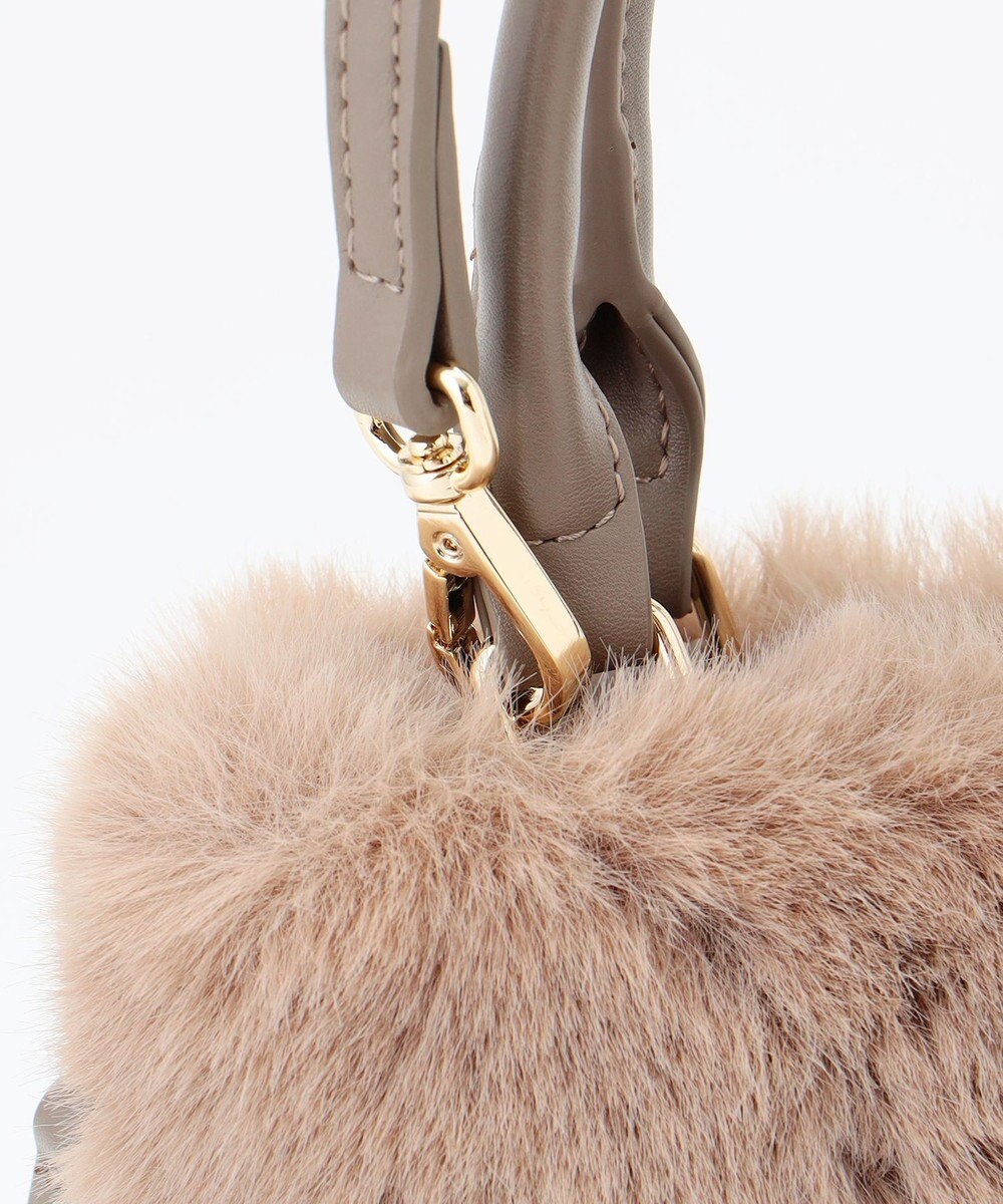 J.PRESS LADIES 【2way】エコファー バッグ 